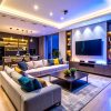 entertainment focused men's living room 20 men's living room ideas masculine and modern spaces